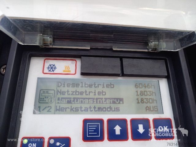 Reefer semitrailer Schmitz Cargobull Tiefkühler Standard Doppelstock Trennwand