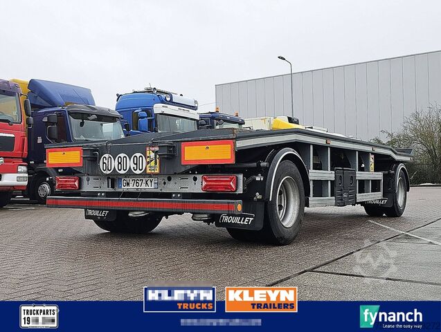 Container transportation TROUILLET SLIDER container ahw 20 ton