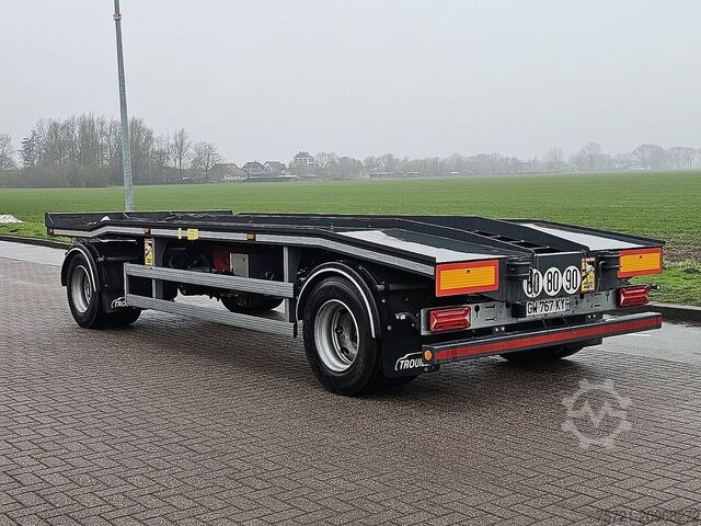 Container transportation TROUILLET SLIDER container ahw 20 ton