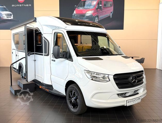 Semi-integrated camper BÜRSTNER Signature SMT 7.0 3,5t Mercedes, Markise