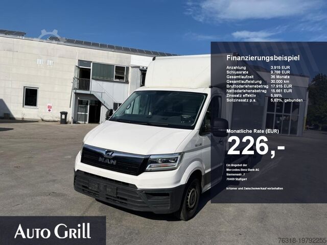 Box van MAN TGE Koffer Fahrassist+LED+AUT