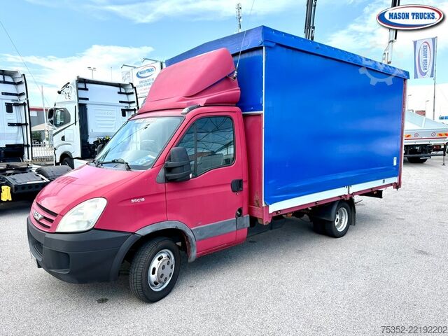 Transporter mit Pritsche & Plane Iveco Daily 35c15