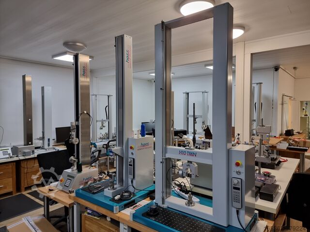 Tensile testing machine-Universalp according to DIN 7500 Hegewald & Peschke H5TMNI