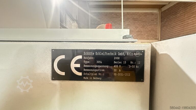 Tool grinder, cnc tool sharpening Schütte WU305L