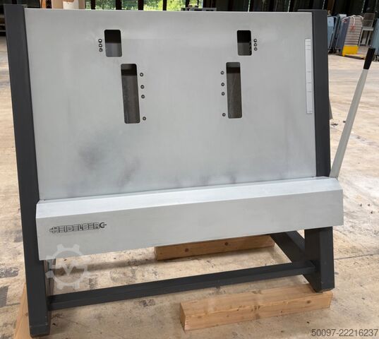 Sheet metal bending device Heidelberg 