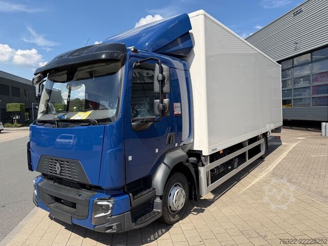 Koffer Renault D 12 LOW P4X2  210E6 / PLYWOOD GESLOTEN LAADBAK...