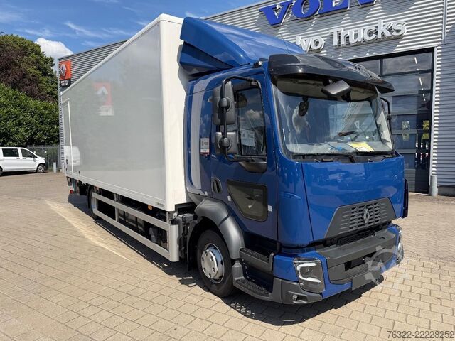 Koffer Renault D 12 LOW P4X2  210E6 / PLYWOOD GESLOTEN LAADBAK...