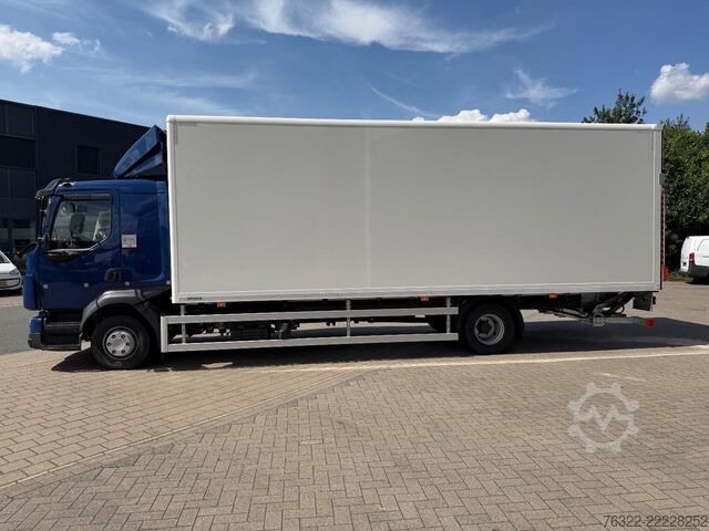Koffer Renault D 12 LOW P4X2  210E6 / PLYWOOD GESLOTEN LAADBAK...