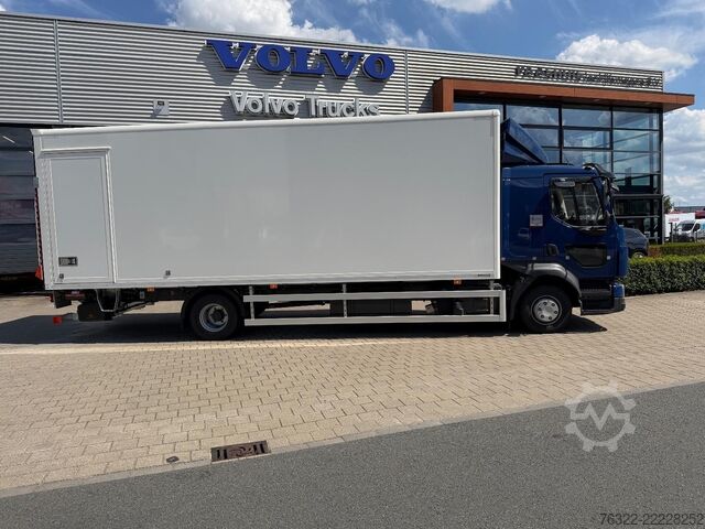 Koffer Renault D 12 LOW P4X2  210E6 / PLYWOOD GESLOTEN LAADBAK...