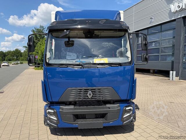 Koffer Renault D 12 LOW P4X2  210E6 / PLYWOOD GESLOTEN LAADBAK...