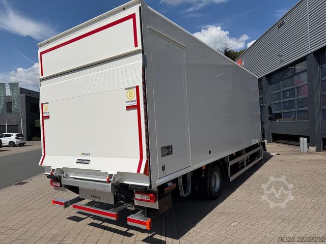 Koffer Renault D 12 LOW P4X2  210E6 / PLYWOOD GESLOTEN LAADBAK...