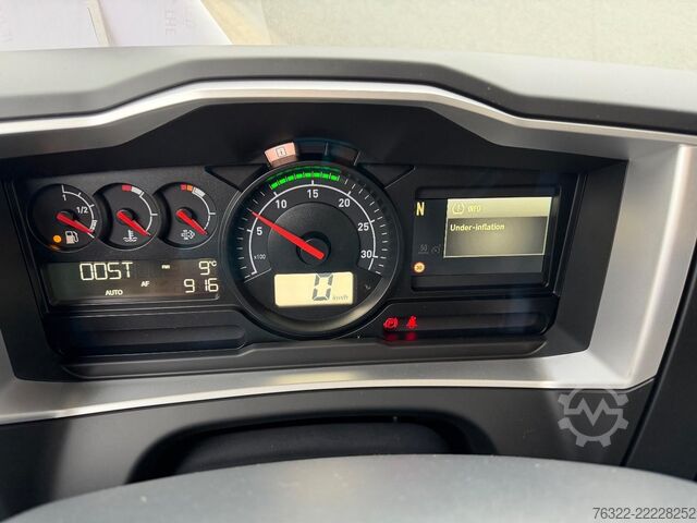 Koffer Renault D 12 LOW P4X2  210E6 / PLYWOOD GESLOTEN LAADBAK...