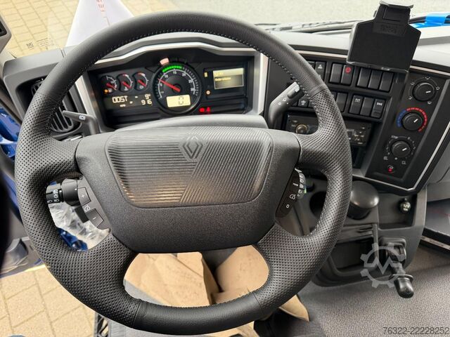 Koffer Renault D 12 LOW P4X2  210E6 / PLYWOOD GESLOTEN LAADBAK...