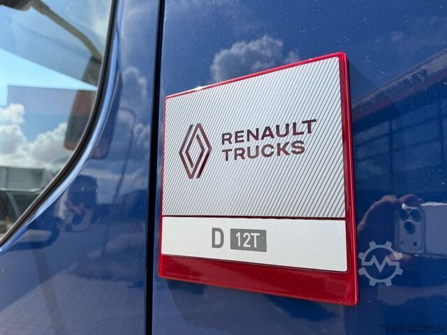 Koffer Renault D 12 LOW P4X2  210E6 / PLYWOOD GESLOTEN LAADBAK...