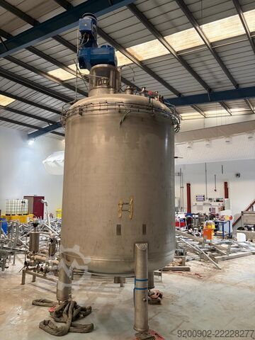 5000L Stainless Steel Mixing Tank Able Engineering 