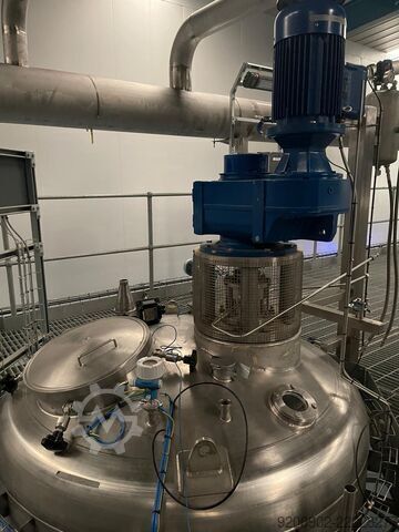 5000L Stainless Steel Mixing Tank Able Engineering 