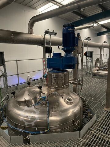 5000L Stainless Steel Mixing Tank Able Engineering 