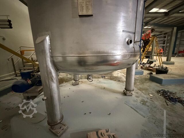 5000L Stainless Steel Mixing Tank Able Engineering 