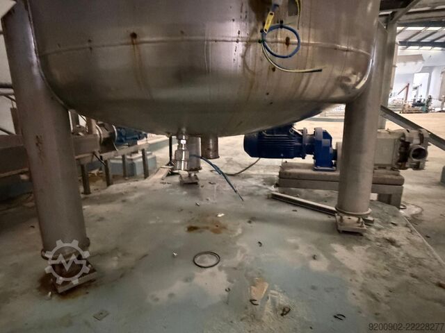 5000L Stainless Steel Mixing Tank Able Engineering 