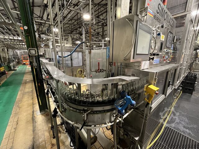 SASIB SIMONAZZI Eurostar 80/20 Isobaric Filler Capper (1999) SASIB SIMONAZZI Isobaric Filler Capper