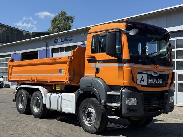 Tipper truck MAN 26.510 Meiller 3 Achs-Kipper