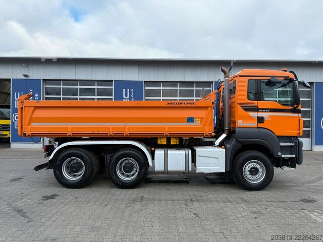 Tipper truck MAN 26.510 Meiller 3 Achs-Kipper