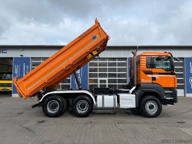 Tipper truck MAN 26.510 Meiller 3 Achs-Kipper