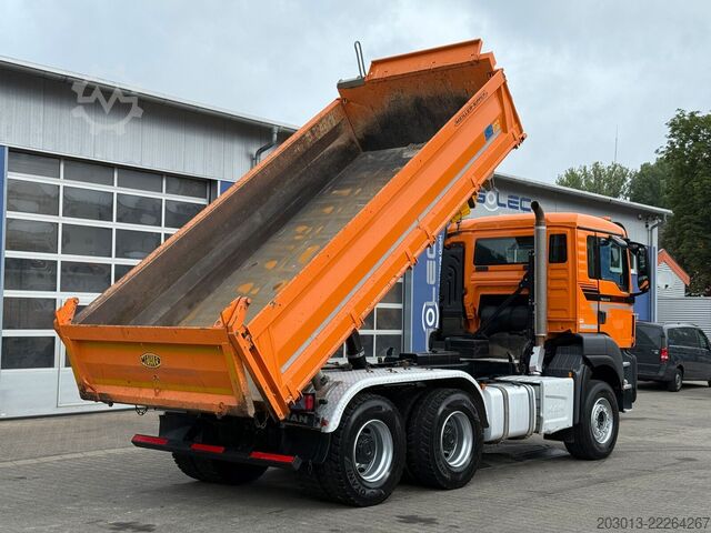 Tipper truck MAN 26.510 Meiller 3 Achs-Kipper