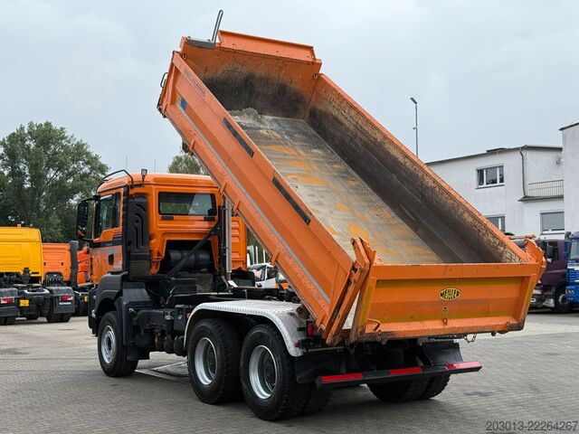 Tipper truck MAN 26.510 Meiller 3 Achs-Kipper