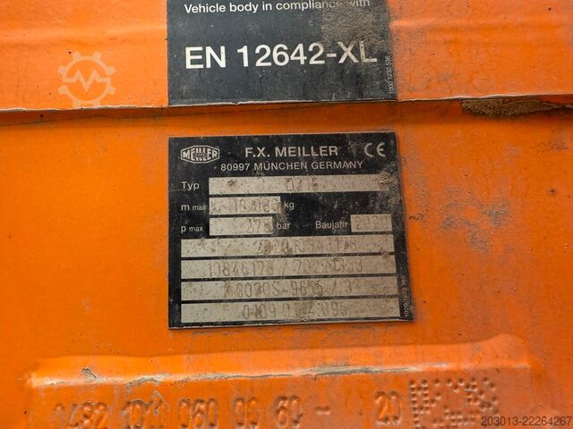 Tipper truck MAN 26.510 Meiller 3 Achs-Kipper