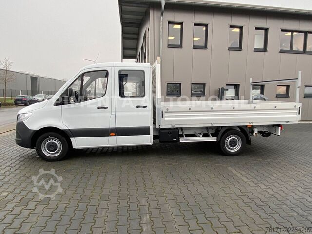 Pritschenwagen MERCEDES-BENZ Sprinter 317/43 Doka Lang/Aut/AluPritsche/AHK7Si