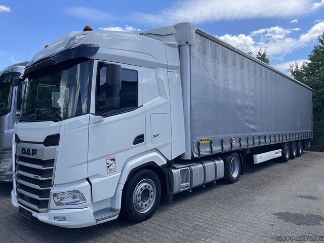 Volumen SZM DAF FT XF 480 LD NGD mit passendem Jumbo Auflieger