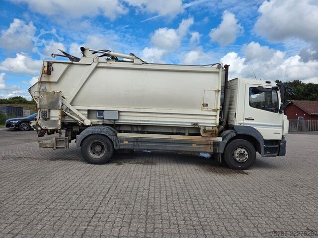 Müllwagen MERCEDES-BENZ 1524/ 1624 2 KAMMERN, 12 cbm
