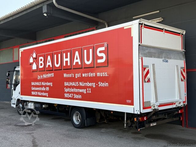 Transporter mit Koffer IVECO EuroCargo ML75E21 Motorbremse Tempomat 7,25m+LBW