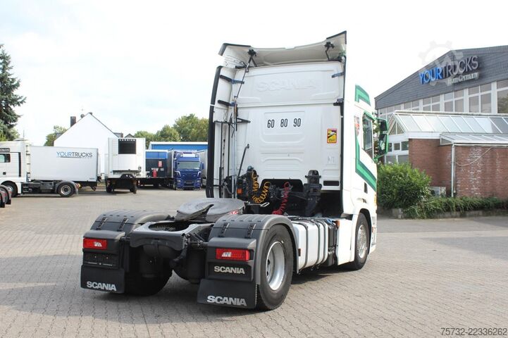 Standard tractor unit Scania R 450 Retarder  LDW  Standklima  Navi  2 Tanks