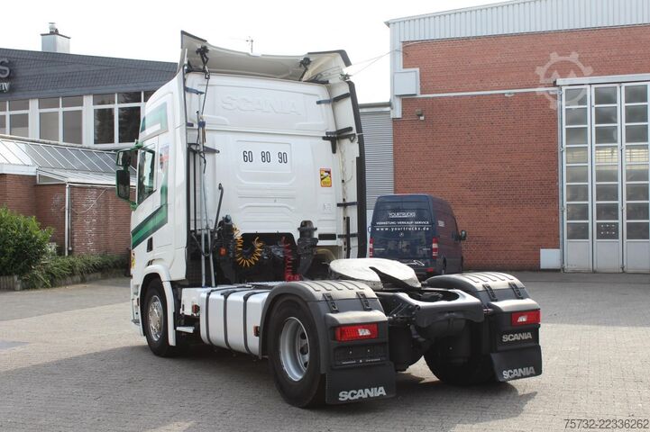 Standard tractor unit Scania R 450 Retarder  LDW  Standklima  Navi  2 Tanks
