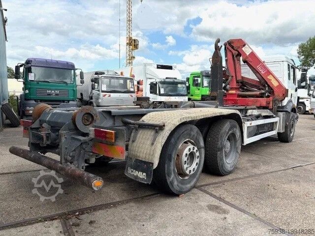 Hakenarmsystem Mercedes-Benz SK 2527 6x2 HOOK-ARM SYSTEM WITH HMF CRANE (V6 ...