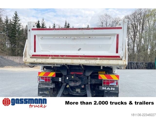 Tipper truck MAN TGS 28.430 6x4-4 BL, Lenk-/Lift, Bordmatik, Kran