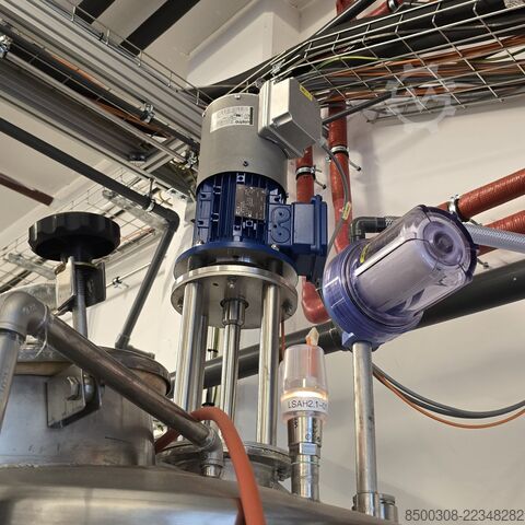 Stainless steel tank 600 L with propeller agitator, weighing technology & ATEX sensor system INOX STOC600RWP