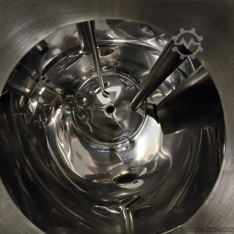Stainless steel tank 150 L, hygienic design with propeller agitator INOX Hygienetank 150 L