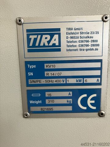 Auswuchtmaschine TIRA KV 10