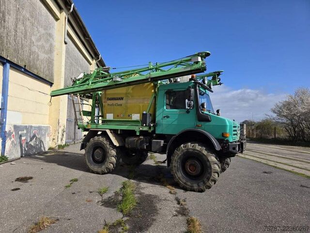 LKW-Fahrgestell UNIMOG U5000 4x4 Chassis, Standklima, 4374/45