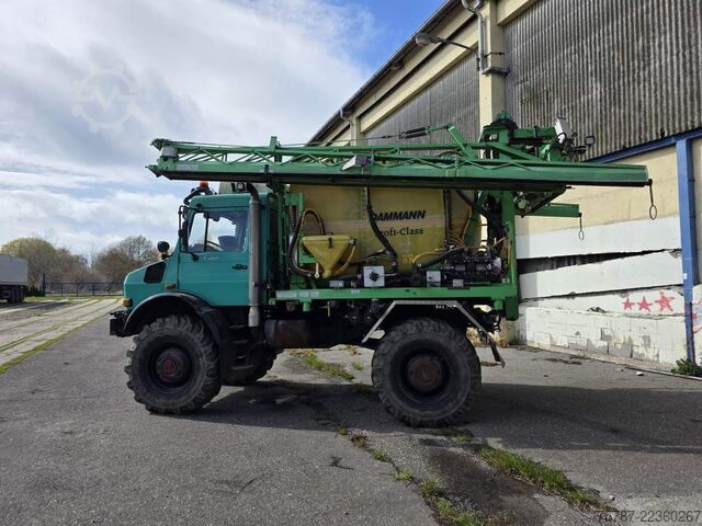 LKW-Fahrgestell UNIMOG U5000 4x4 Chassis, Standklima, 4374/45