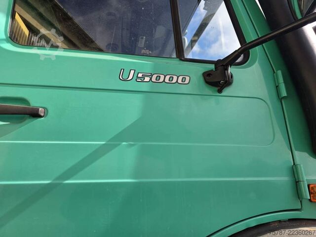 LKW-Fahrgestell UNIMOG U5000 4x4 Chassis, Standklima, 4374/45