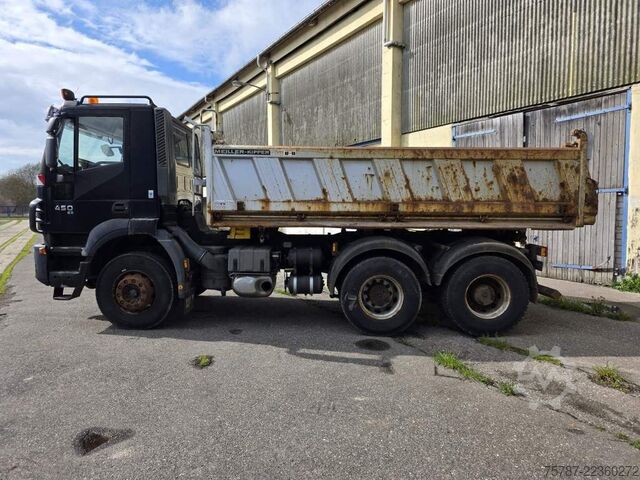 Dreiseitenkipper LKW IVECO AD260T45 6x4 3-Seitenkipper + Winterdienstvorr.