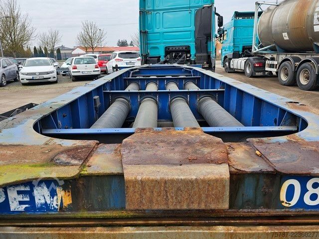 Auflieger-Wechselfahrgestell SCHMITZ CARGOBULL 20" Tankconatinerchassis + Tankcontainer