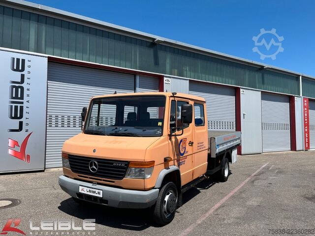 Pritschenwagen MERCEDES-BENZ 614D Vario*Pritsche*DoKa*192Tkm*AHK