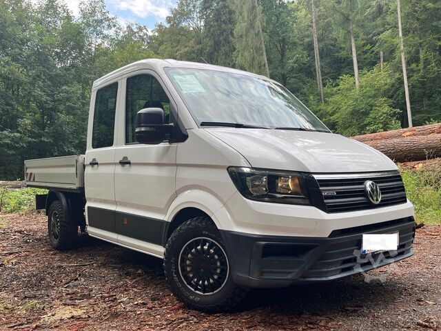 Pritschenwagen VOLKSWAGEN CRAFTER 4 MOTION PRITSCHE DoKa 3500KG-AHK AUT.