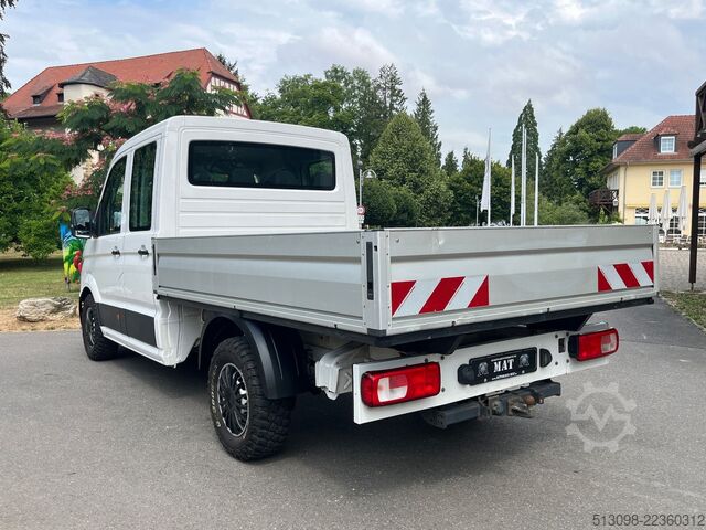 Pritschenwagen VOLKSWAGEN CRAFTER 4 MOTION PRITSCHE DoKa 3500KG-AHK AUT.