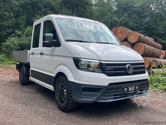 Pritschenwagen VOLKSWAGEN CRAFTER 4 MOTION PRITSCHE DoKa 3500KG-AHK AUT.